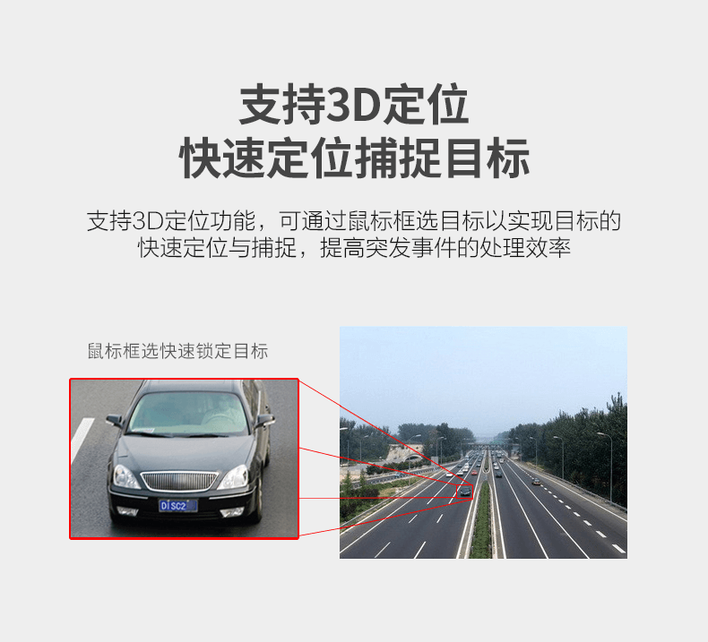 海康威视变焦室外球机高清夜视网络摄像头5